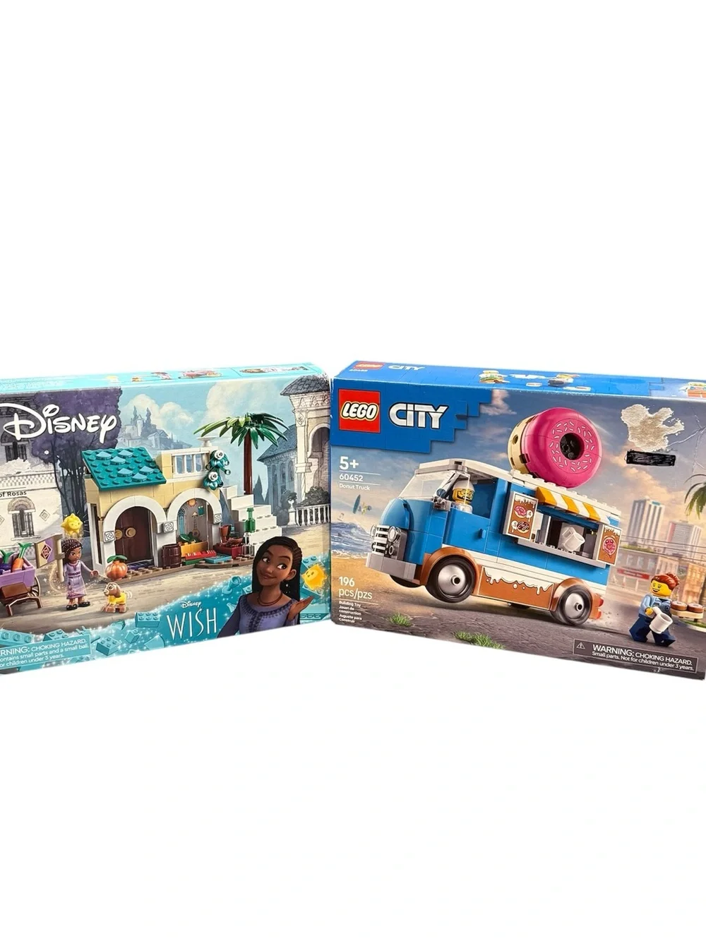 Lego NIB sealed bundle 43223 Disney Wish + 60452 building toys